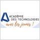 Logo Académie des Technologies avec les jeunes