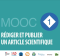 MOOC : Rédiger et publier un article scientifique