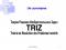 TRIZ-Module de présentation de la méthode
