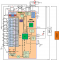 Intersil BMS ISLl94203 avec charge et décharge sur la même entrée, CAN 12 bits, programmable