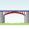 Arc sous tablier