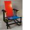 Le fauteuil rouge et bleu - Gerrit Rietveld