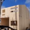 Construction CLT (Cross Laminated Timber ou bois lamellé-croisé), source Christophe Launeau Architecte