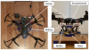 Encastrement du drone Snaptain A15 sur le plateau supérieur du modèle A