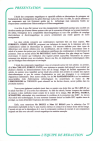 Editorial - La Revue 3EI - N°9 - juin 1997