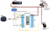 Schéma de câblage pour la configuration minimale CoVAPSy_STM32only