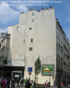 Le pignon de la rue Aboukir avant 2013