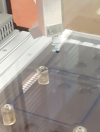 Tracé de trajectoire avec la cellule robotique