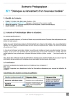 Scénario Pédagogique N°1 CS4 PMHC