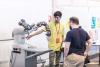 Robot collaboratif à deux bras de chez ABB