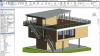 Modèle 3D réalisé par le groupe sous Autodesk Revit